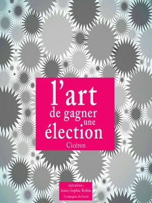 cover image of L'art de gagner une élection